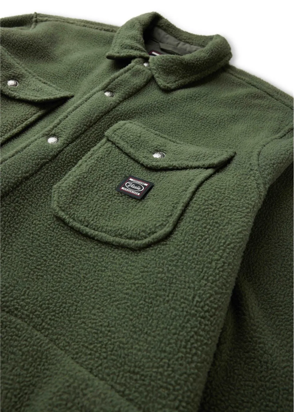 Peaks Sherpa Solid Eco Overshirt sold by VISSLA product image thumbnail 3