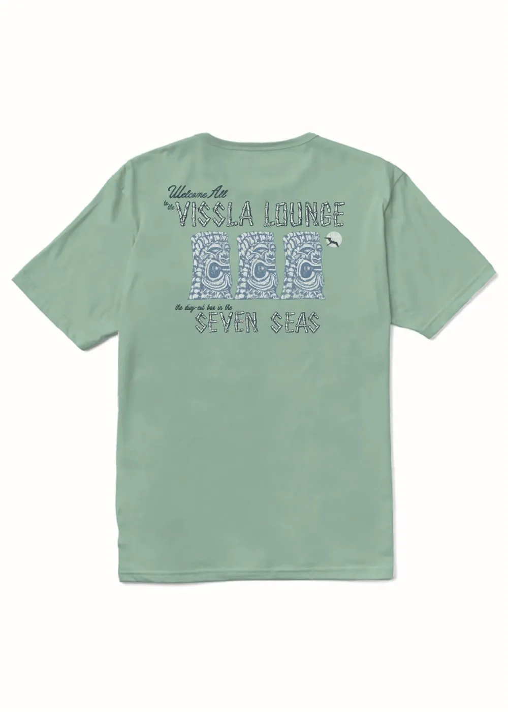Tiki Lounge Organic Tee sold by VISSLA