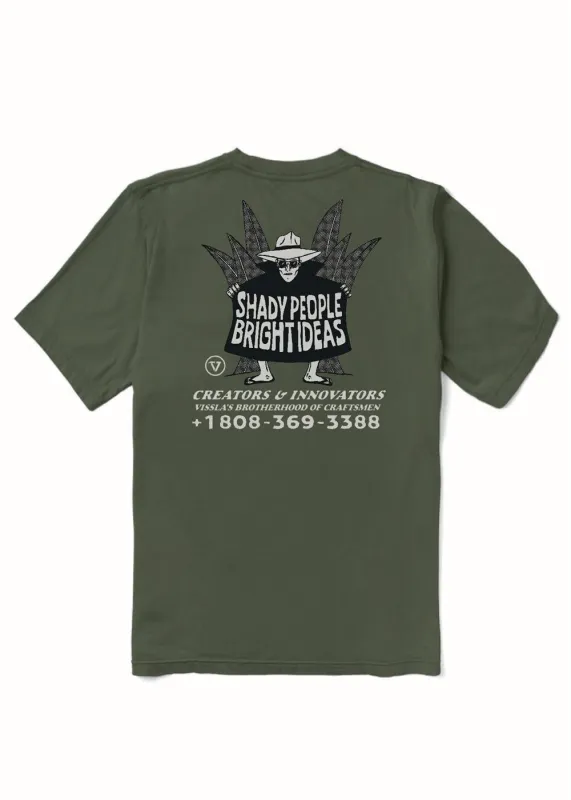 Shady Shapers Premium Organic Pkt Tee sold by VISSLA