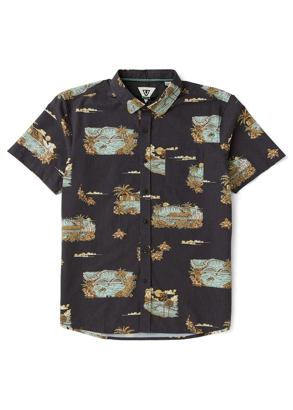 Aloha & Adios Eco Short Sleeve Shirt sold by VISSLA
