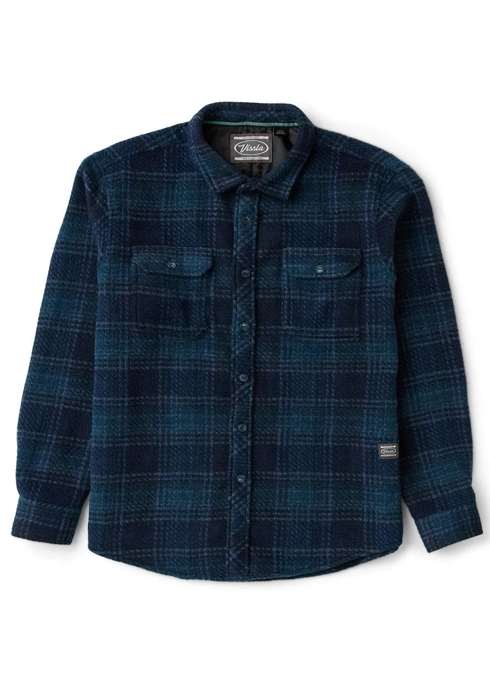 Creators Mind Games Eco Ls Flannel sold by VISSLA