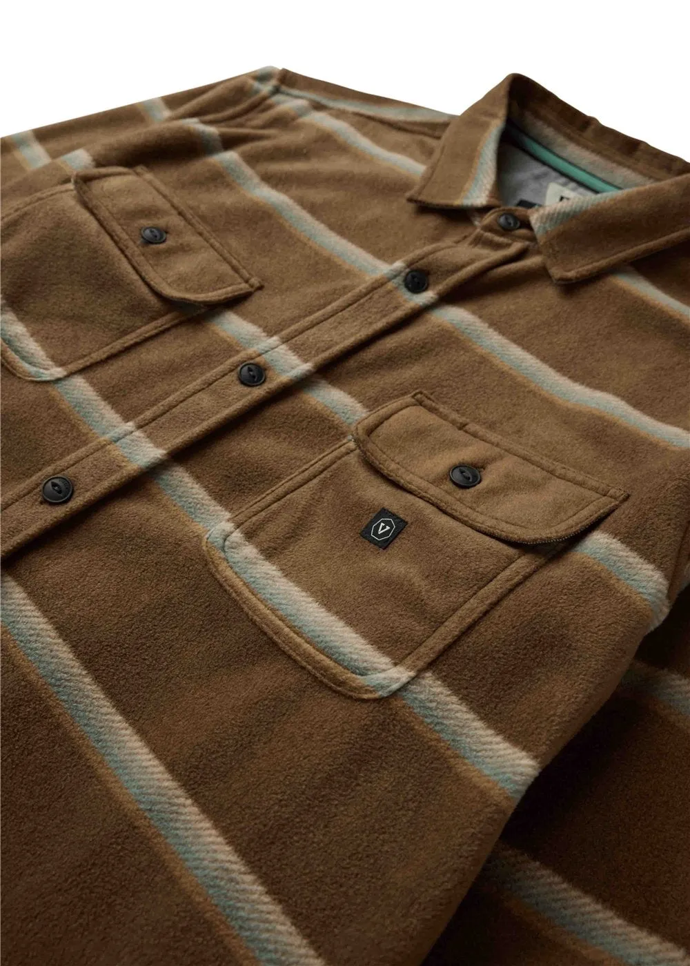 Eco-Zy LS Polar Flannel sold by VISSLA product image thumbnail 3