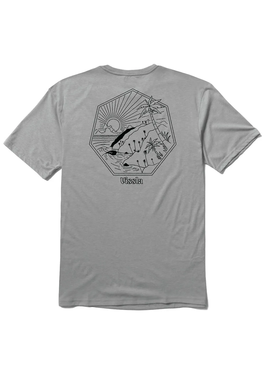 Intercoastal Comp Lite Eco Drirelease Tee sold by VISSLA