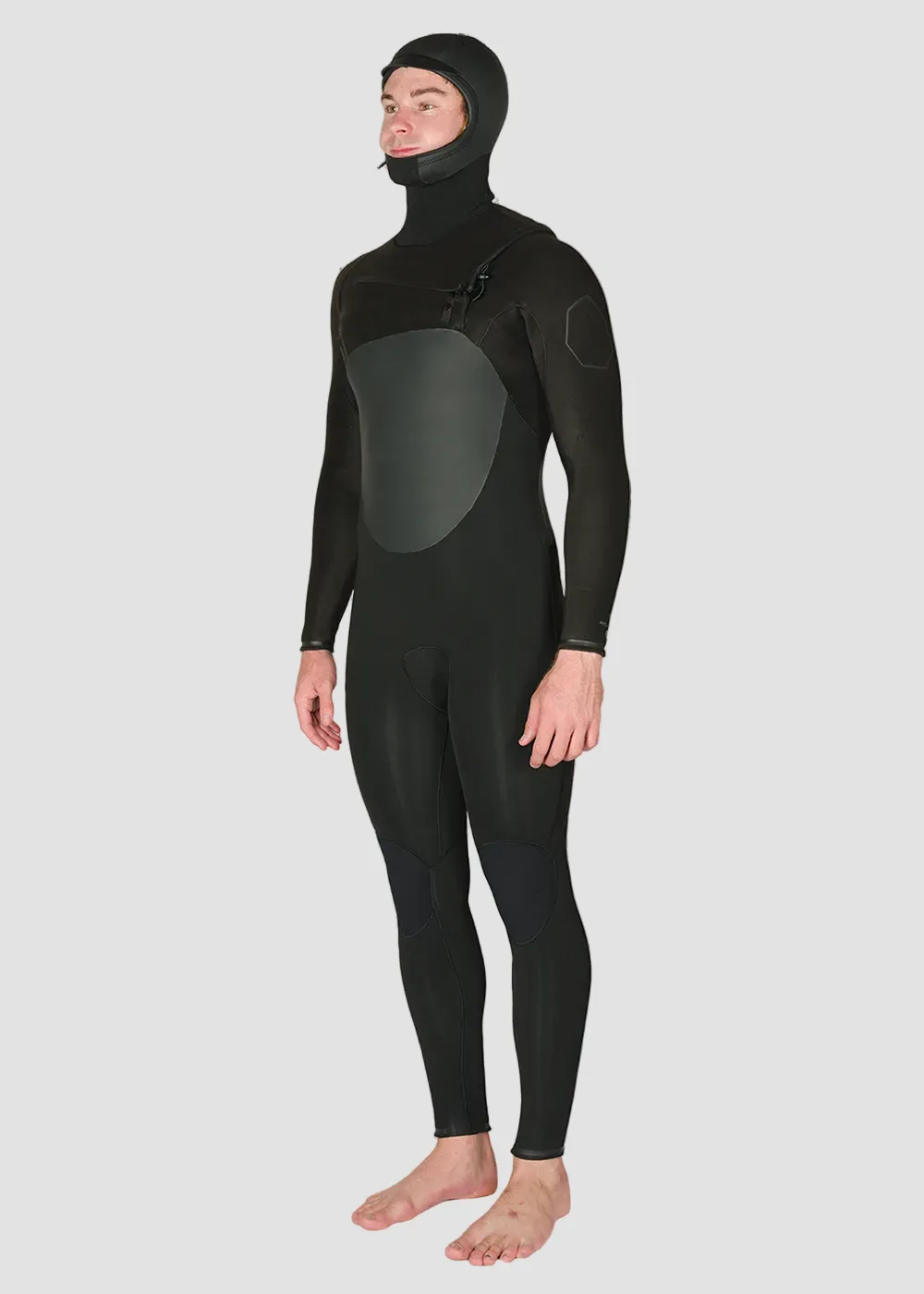 High Seas II 5-4 Full Hooded Chest Zip Wetsuit sold by VISSLA product image thumbnail 2