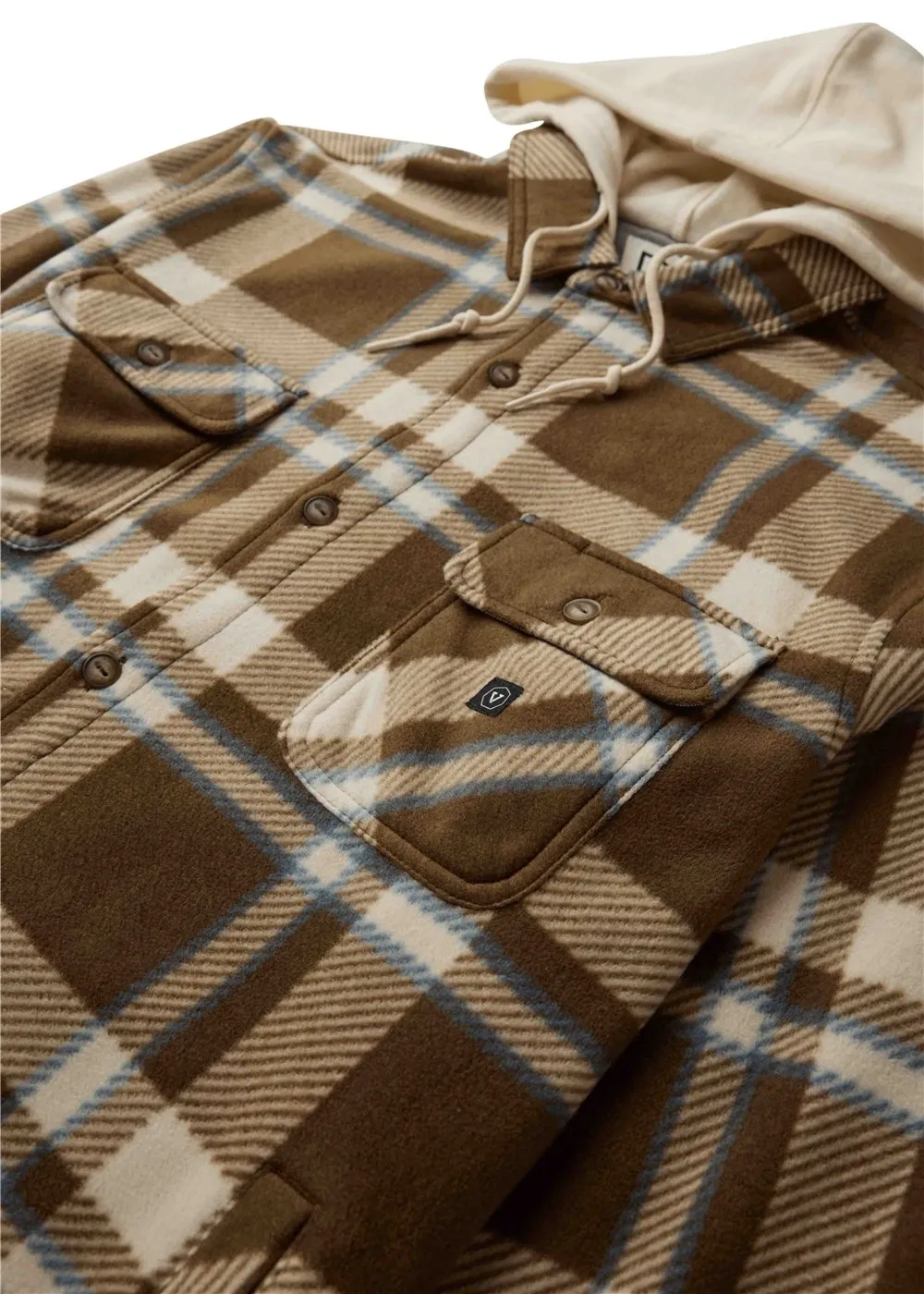 Eco-Zy Polar Flannel Shirt Jacket sold by VISSLA product image thumbnail 3