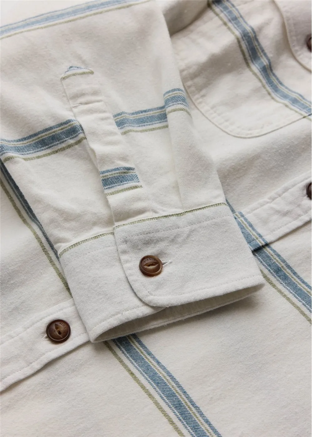 Central Coast Eco LS Flannel sold by VISSLA product image thumbnail 3