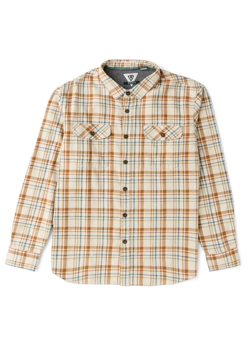 Central Coast Eco LS Flannel sold by VISSLA