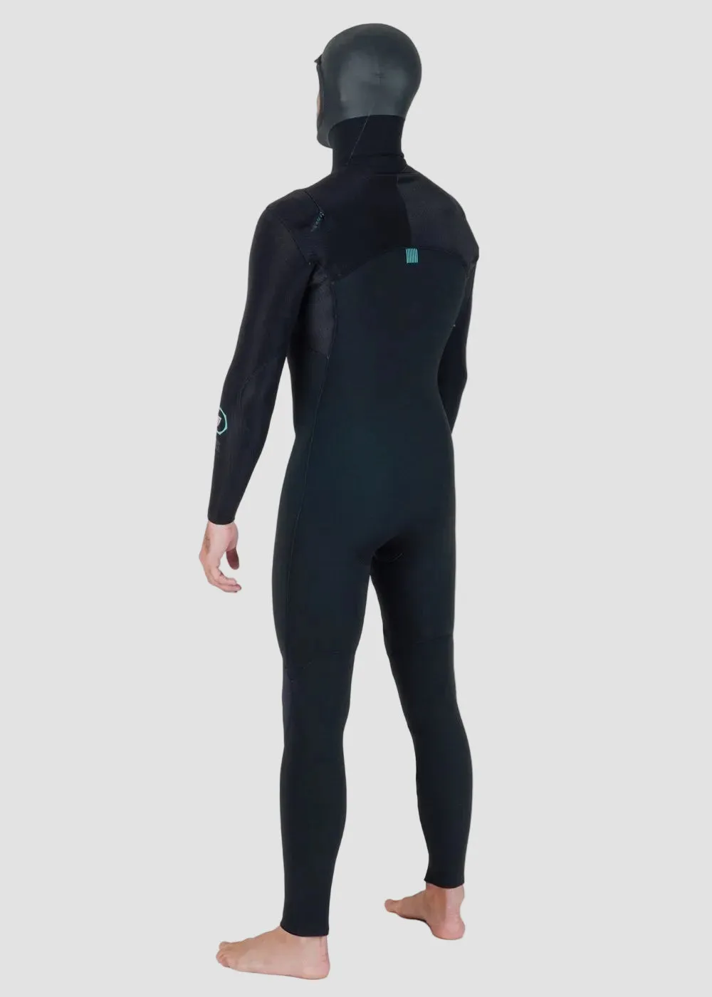 New Seas 6-5 Hooded U-Zip Wetsuit sold by VISSLA product image thumbnail 5