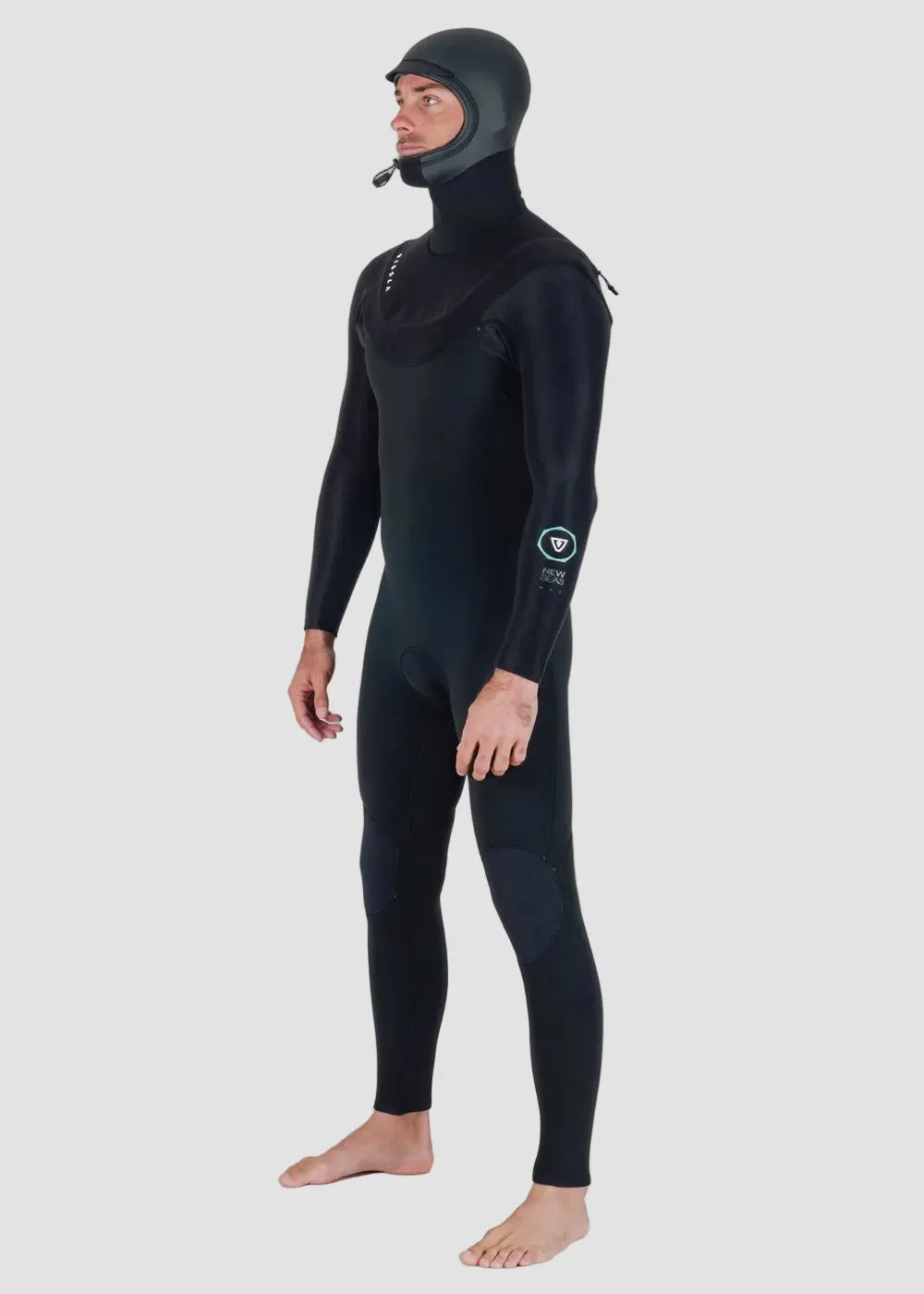 New Seas 6-5 Hooded U-Zip Wetsuit sold by VISSLA product image thumbnail 4