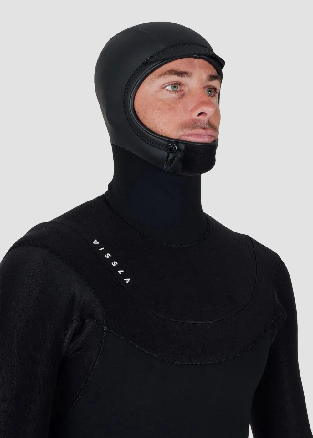 New Seas 6-5 Hooded U-Zip Wetsuit sold by VISSLA product image thumbnail 3