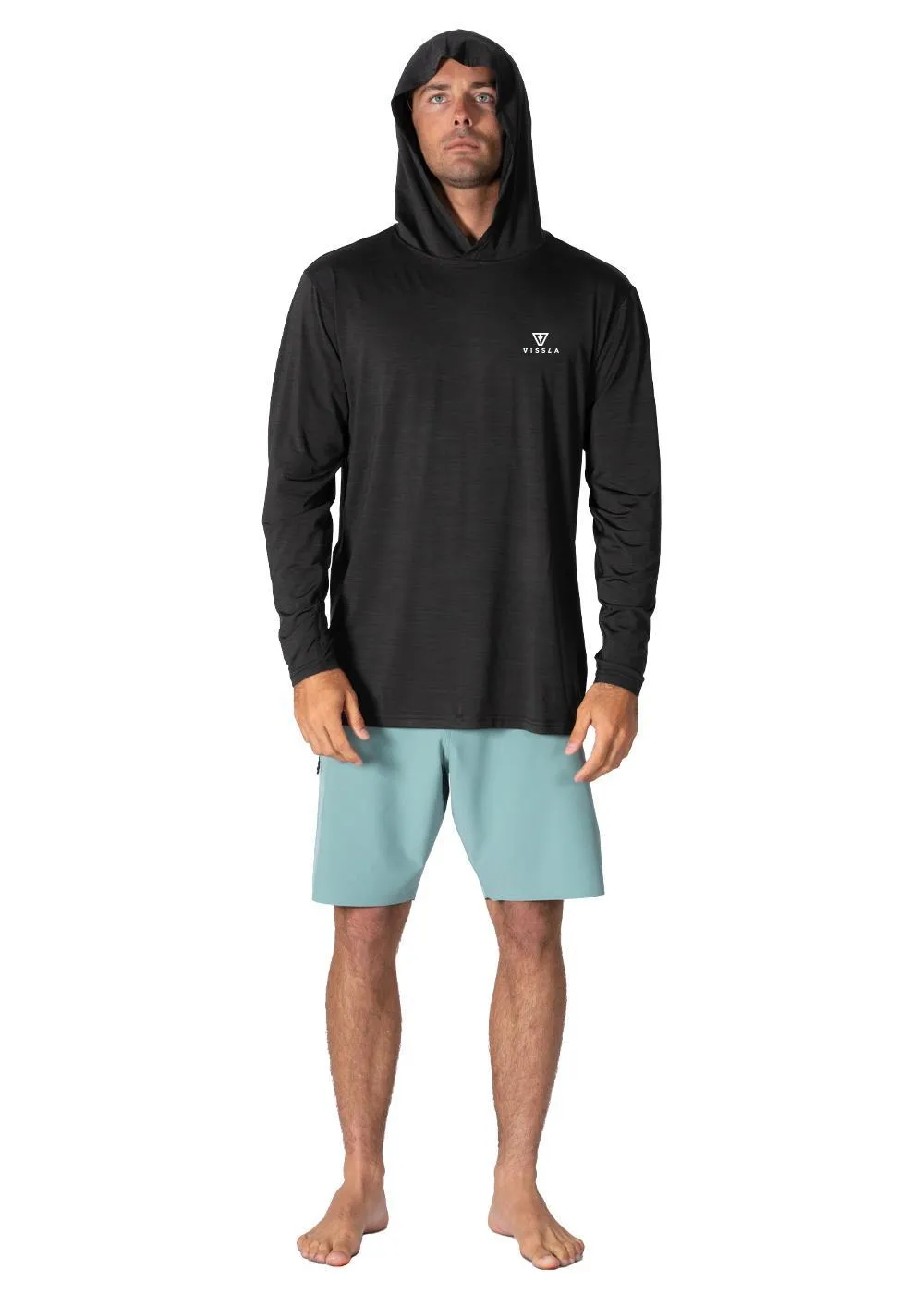 Twisted Eco Hooded LS Sun Shirt sold by VISSLA