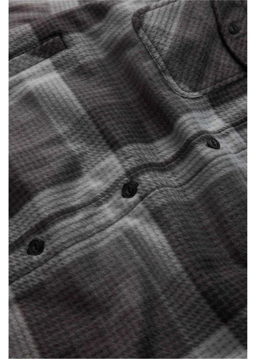 Eco-Zy Polar Flannel Shirt Jacket - Gunmetal sold by VISSLA product image thumbnail 4