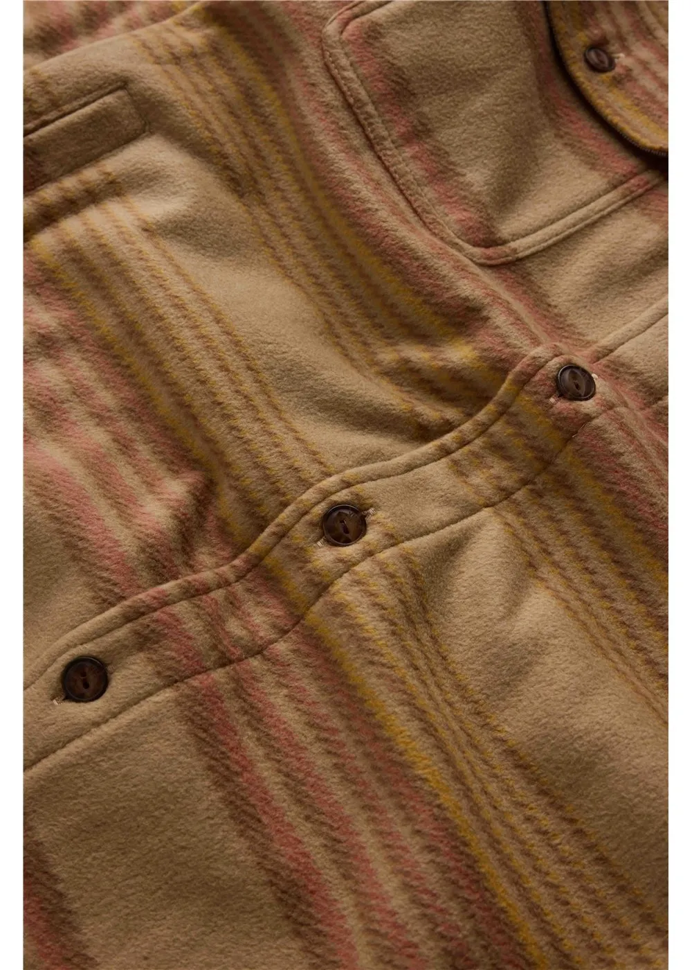 Eco-Zy Polar Flannel Shirt Jacket sold by VISSLA product image thumbnail 3