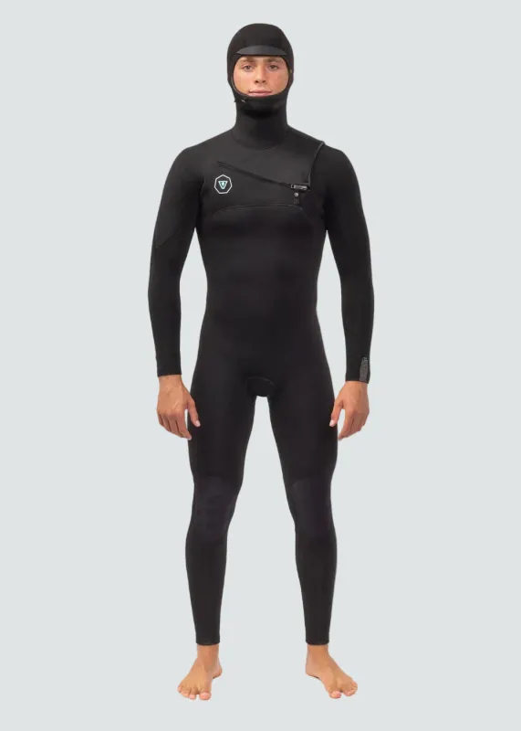 7 Seas 4-3 Full Hooded Chest Zip Wetsuit made by VISSLA