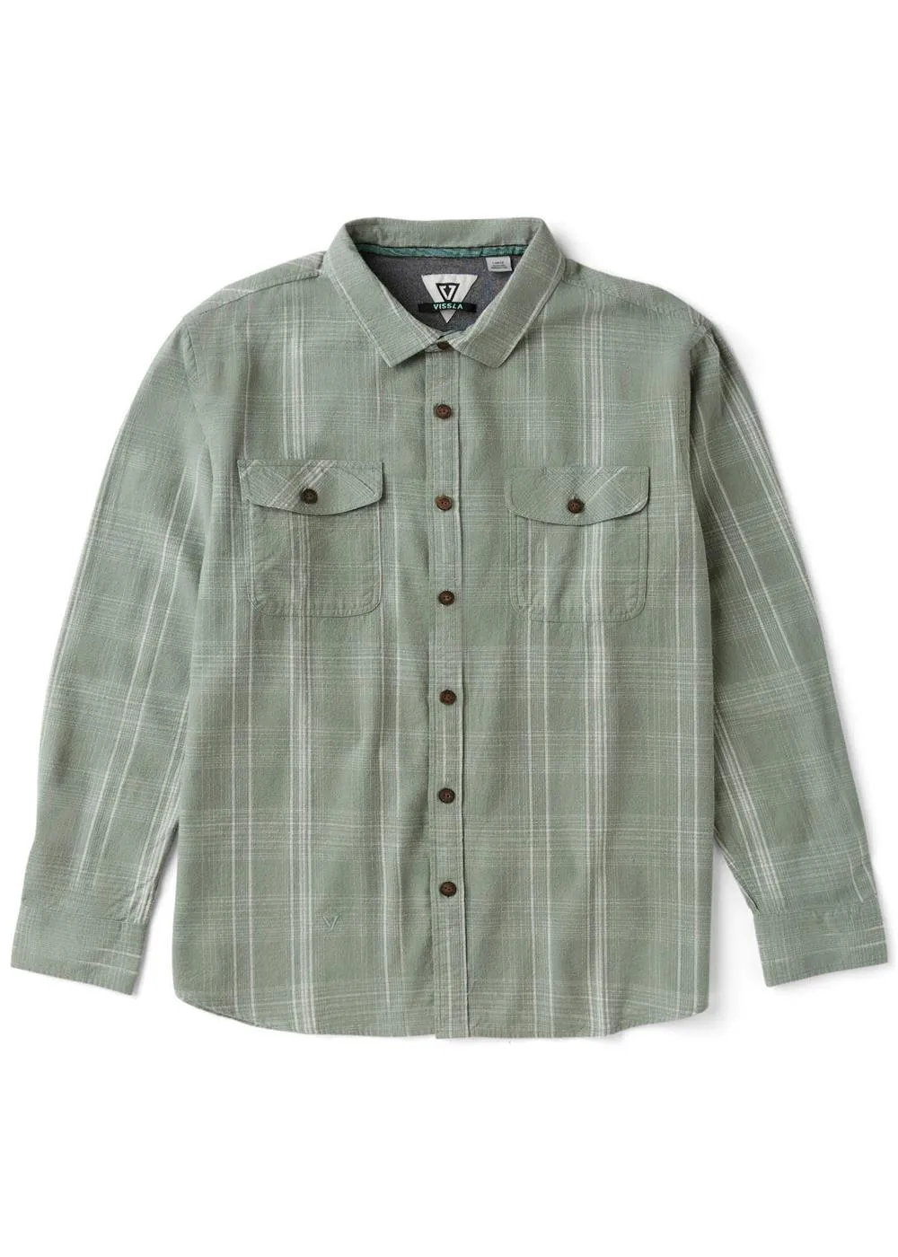 Central Coast Eco LS Flannel sold by VISSLA