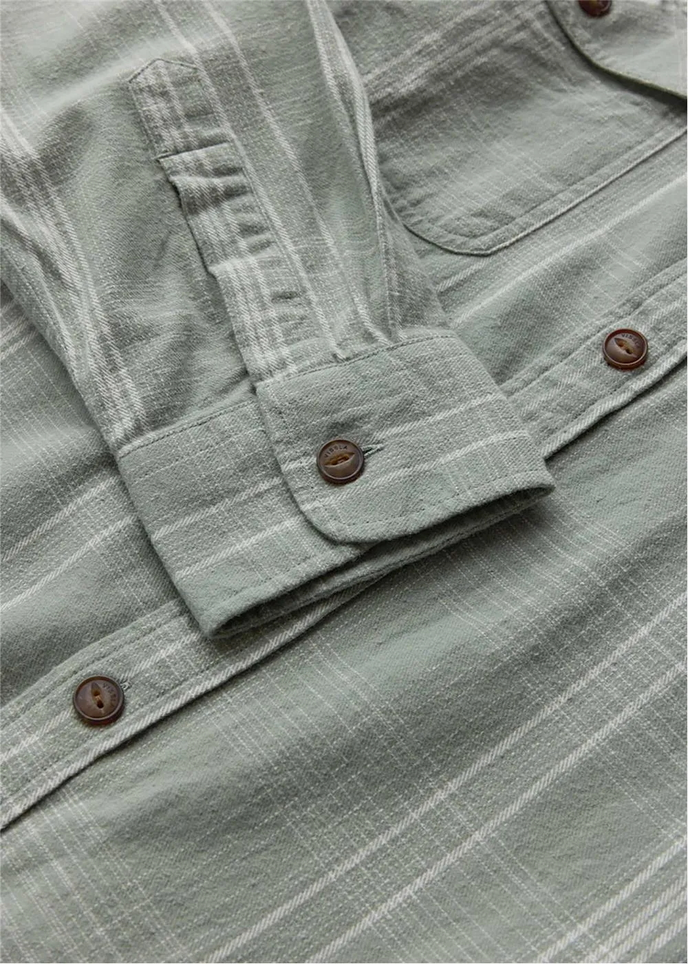 Central Coast Eco LS Flannel sold by VISSLA product image thumbnail 3