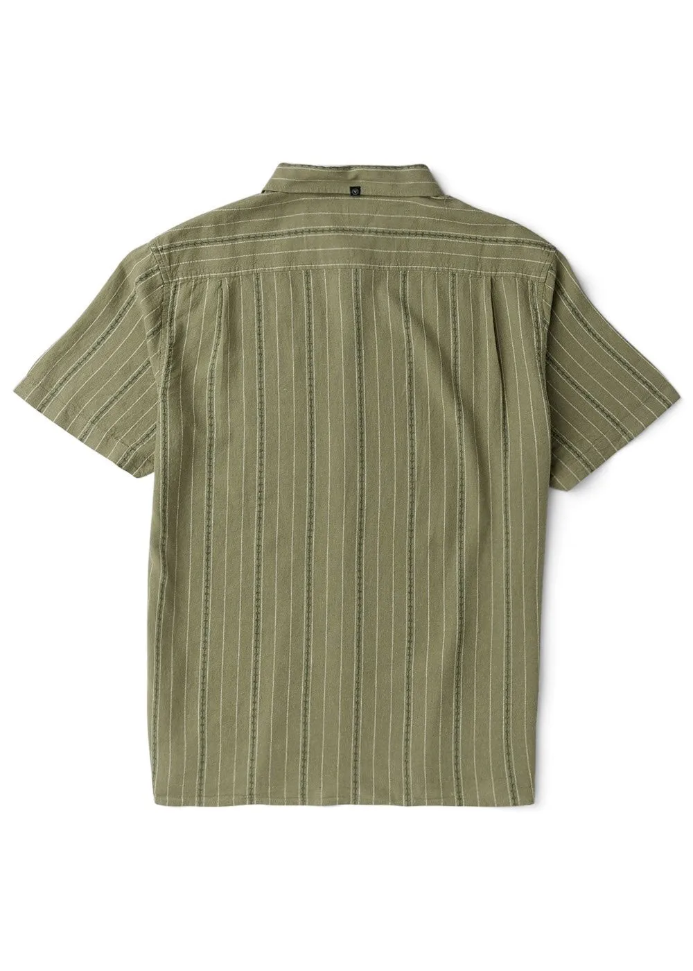 Linen Pin Short Sleeve Shirt sold by VISSLA product image thumbnail 2