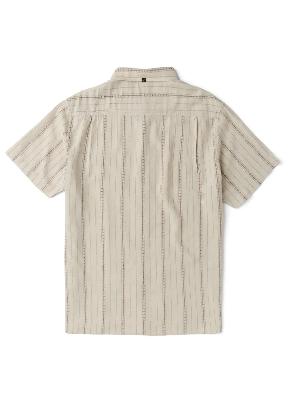 Linen Pin Short Sleeve Shirt sold by VISSLA product image thumbnail 2
