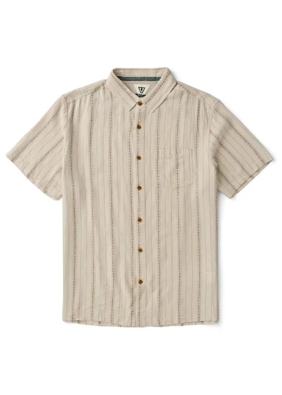 Linen Pin Short Sleeve Shirt sold by VISSLA