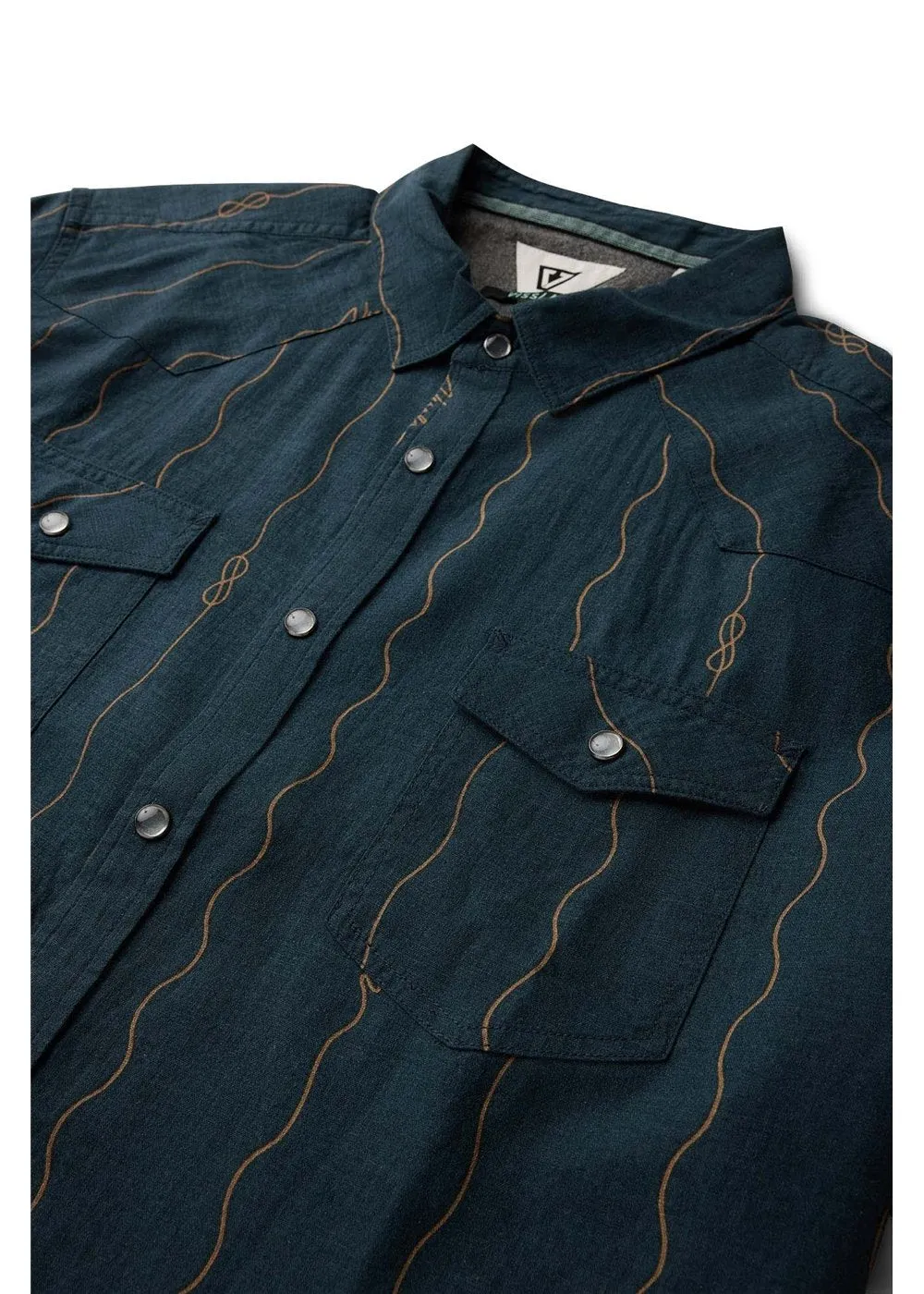 Round Up Short Sleeve Shirt sold by VISSLA product image thumbnail 3