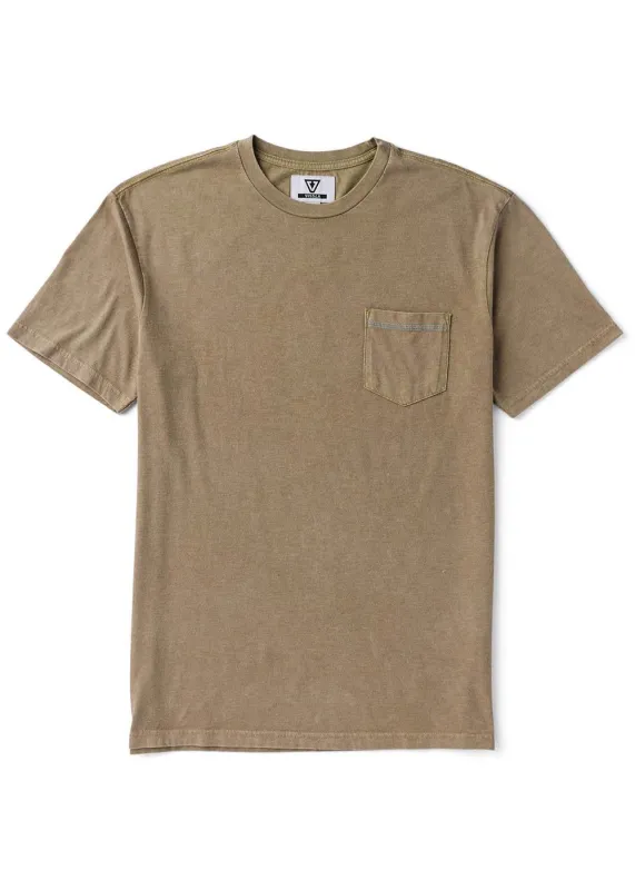 Solid Sets Cosmic Wash Ss Pkt Tee sold by VISSLA
