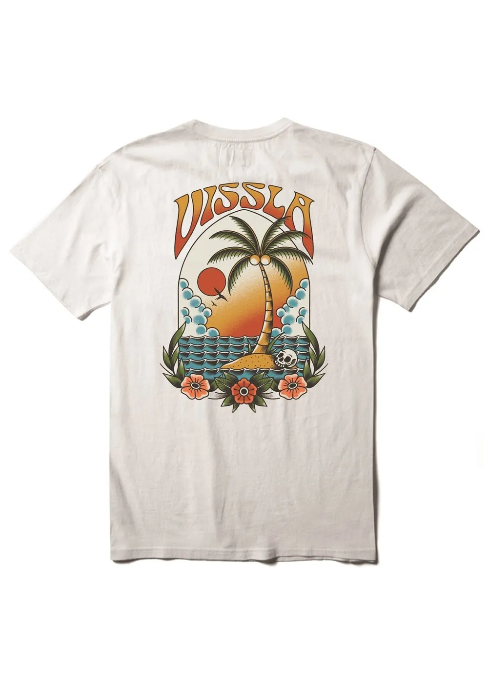 Marooned SS Heavyweight Tee sold by VISSLA
