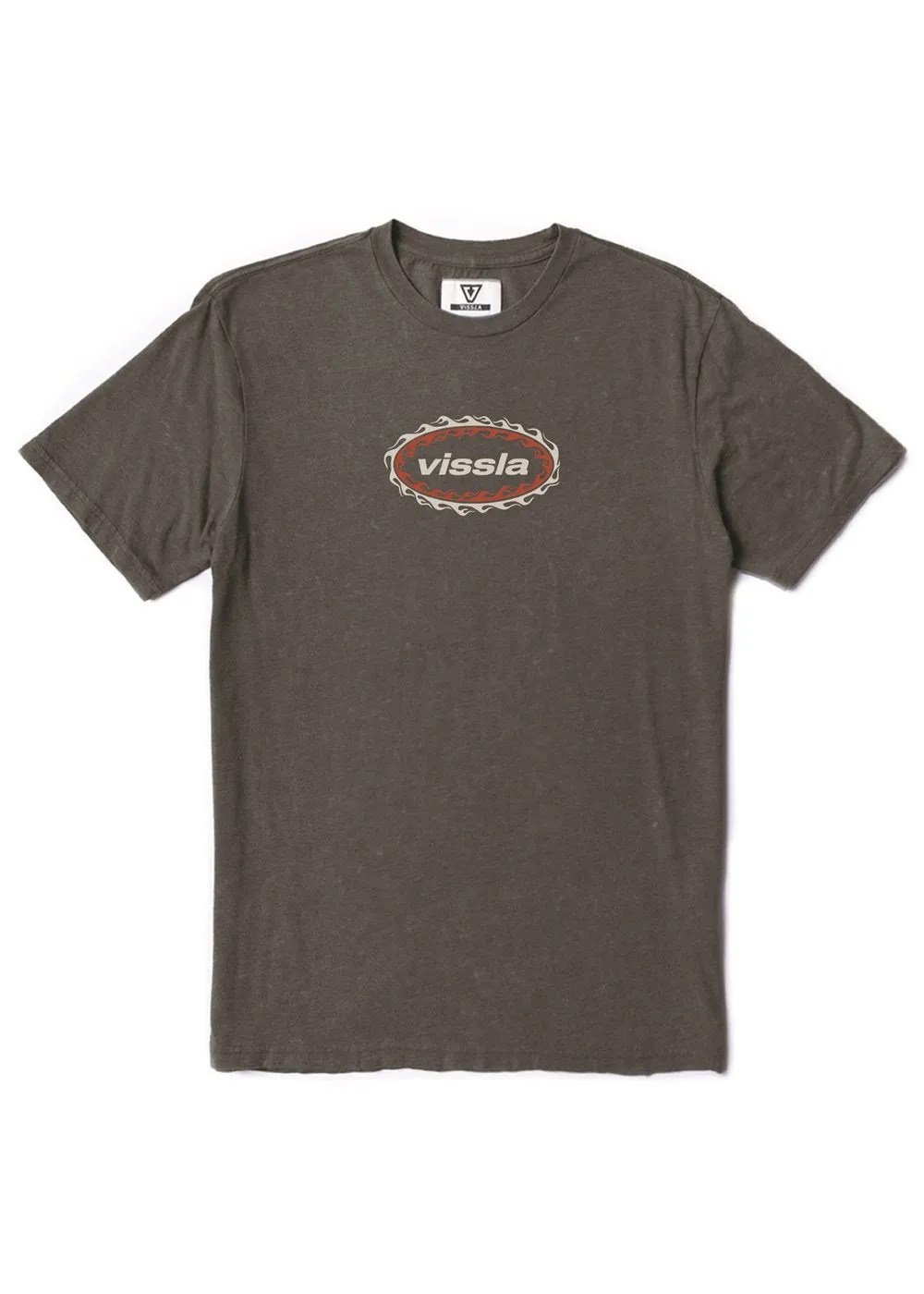 Red Hot Cosmic Wash SS Tee - Phantom sold by VISSLA