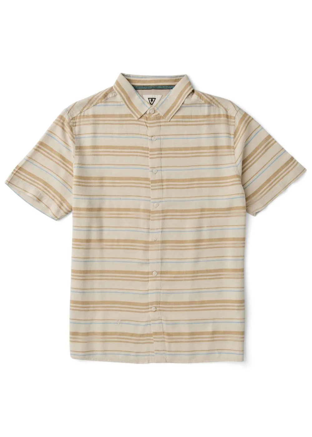 Grad Stripe Short Sleeve Shirt sold by VISSLA