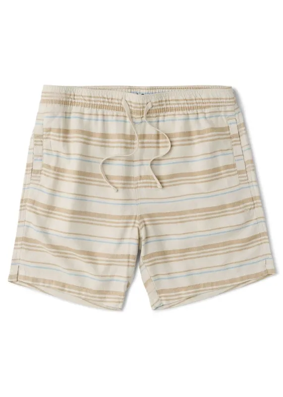 Grad Stripe 17" Elastic Linen Walkshort made by VISSLA