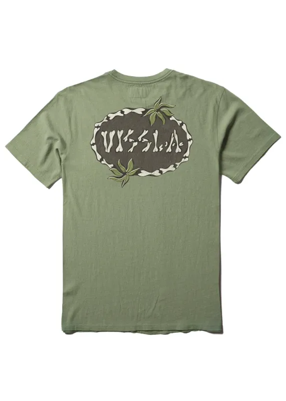 Bone Cove SS Heavyweight Tee made by VISSLA