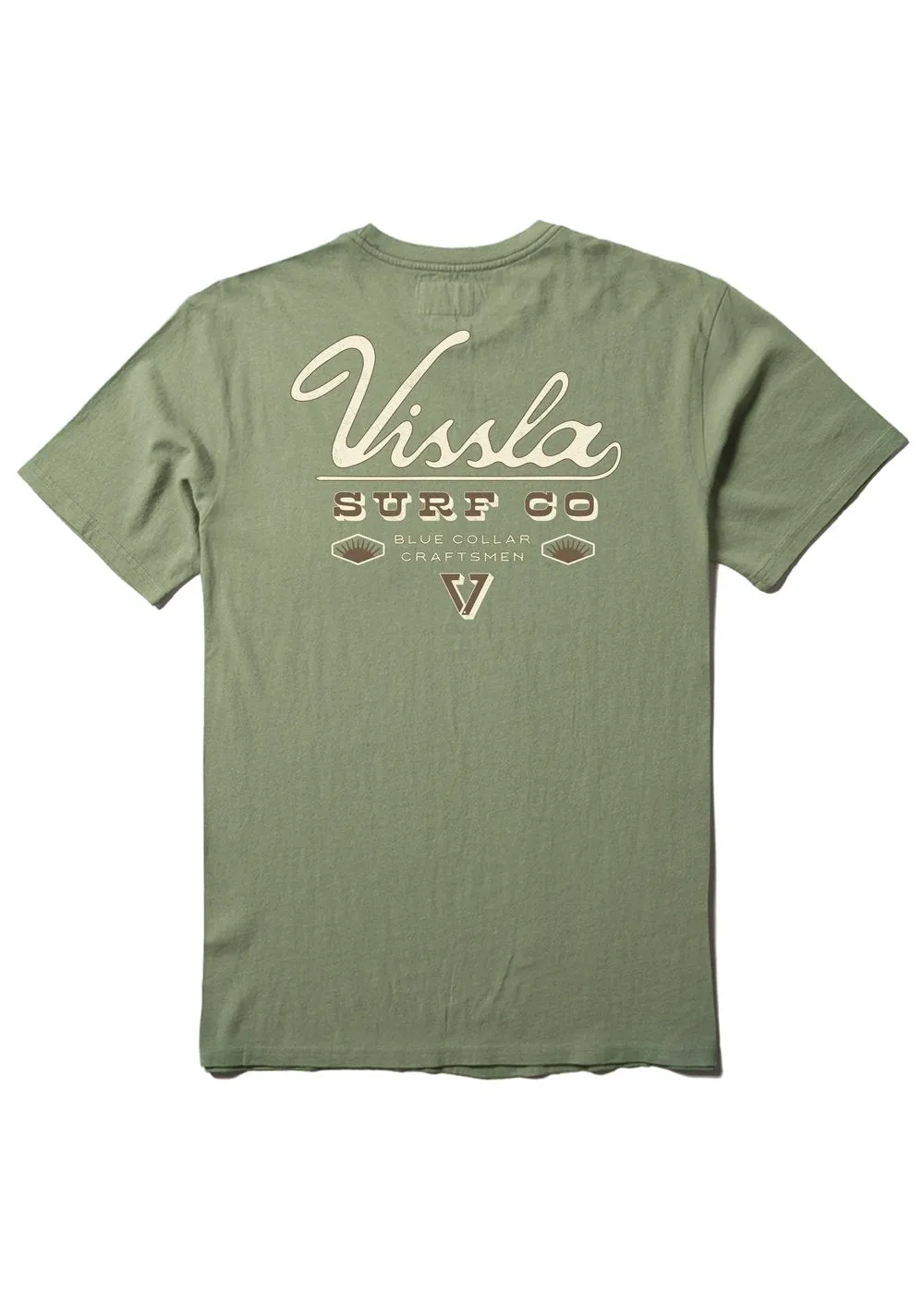 Craftsman SS Heavyweight Tee sold by VISSLA