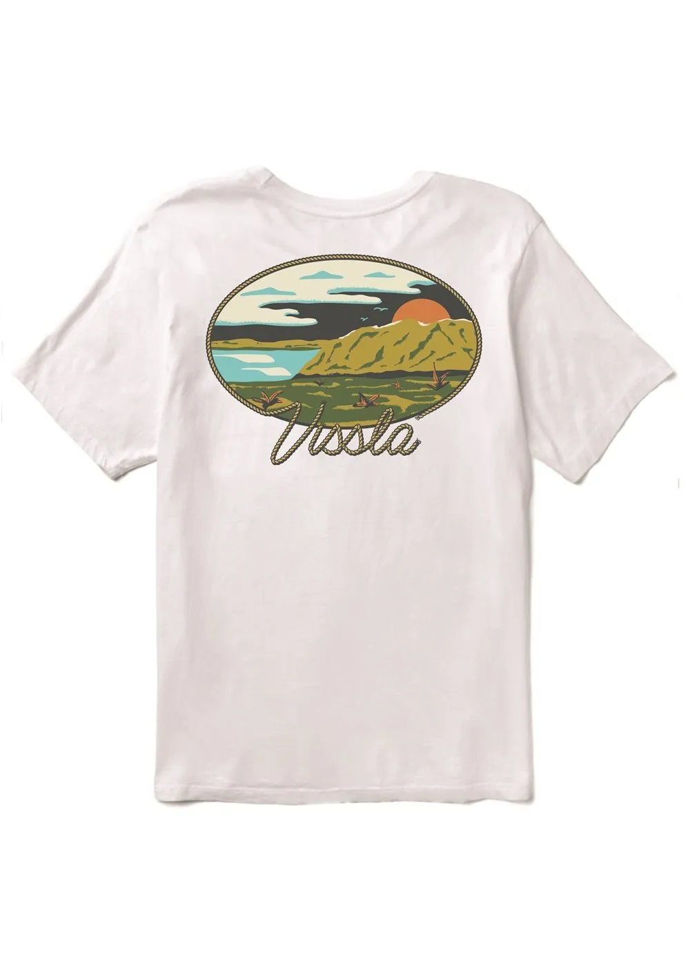 Roundup Organic Tee sold by VISSLA