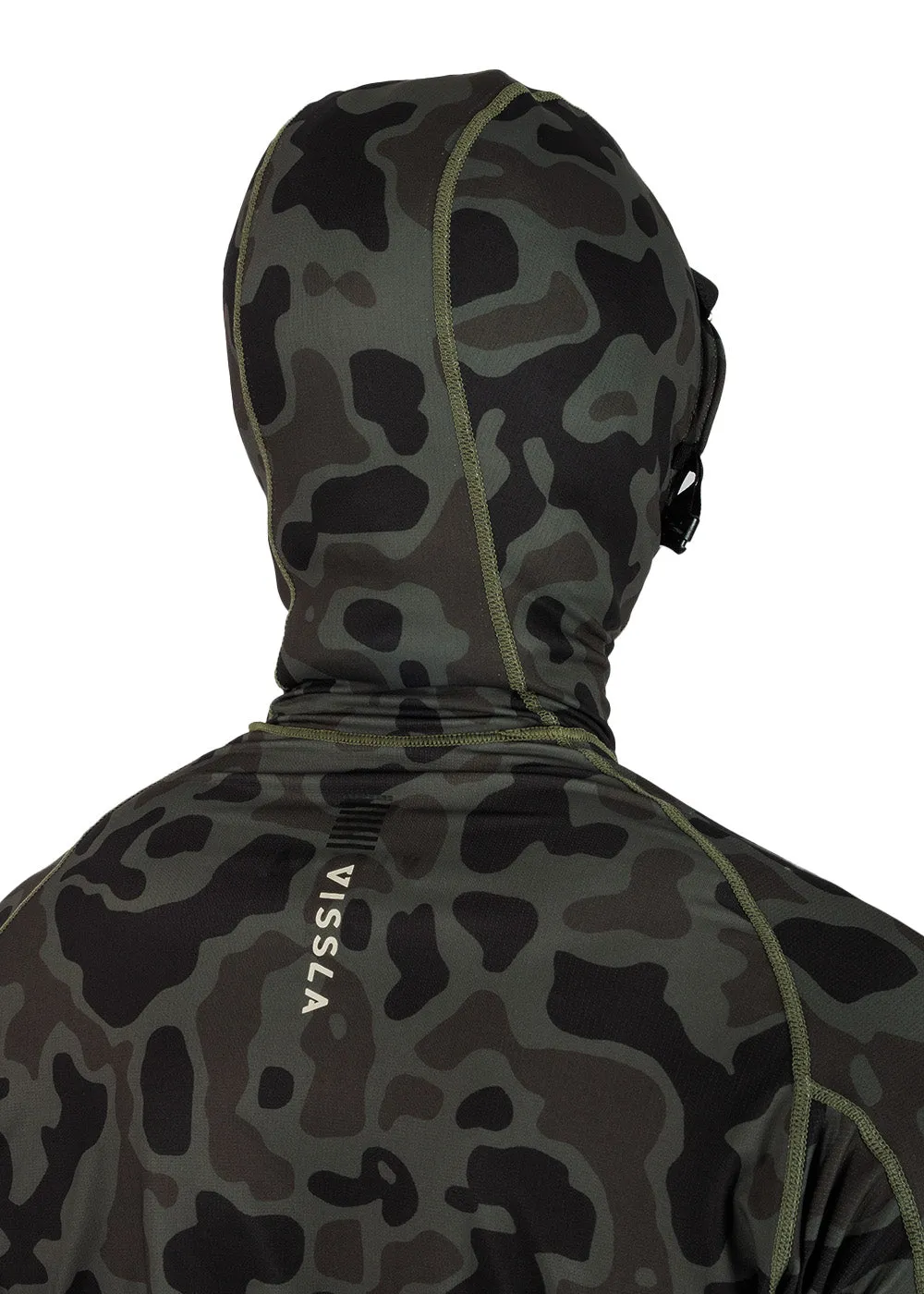Warm Seas Eco Hooded LS Rash Guard sold by VISSLA product image thumbnail 3