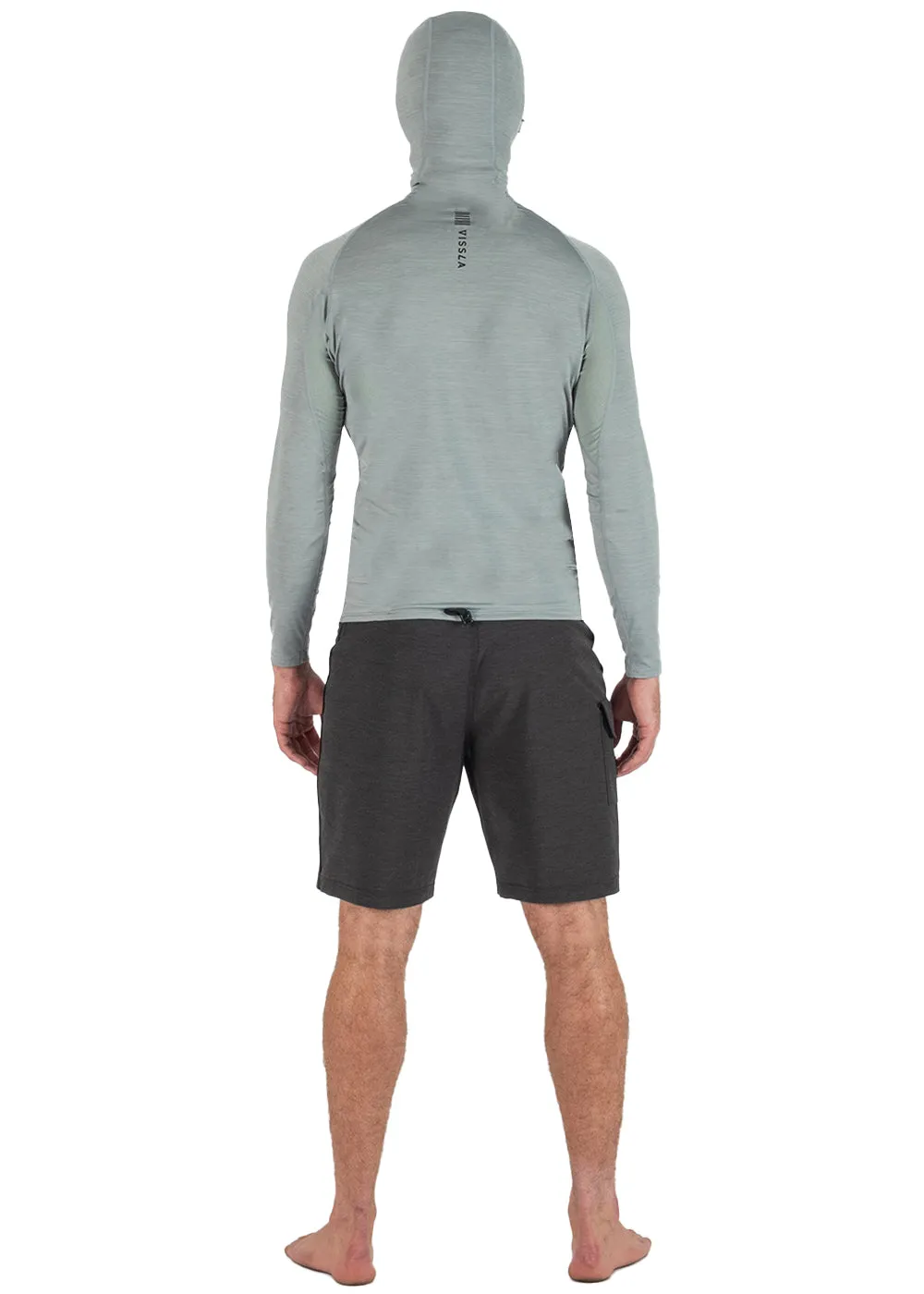 Warm Seas Eco Hooded LS Rash Guard sold by VISSLA product image thumbnail 2