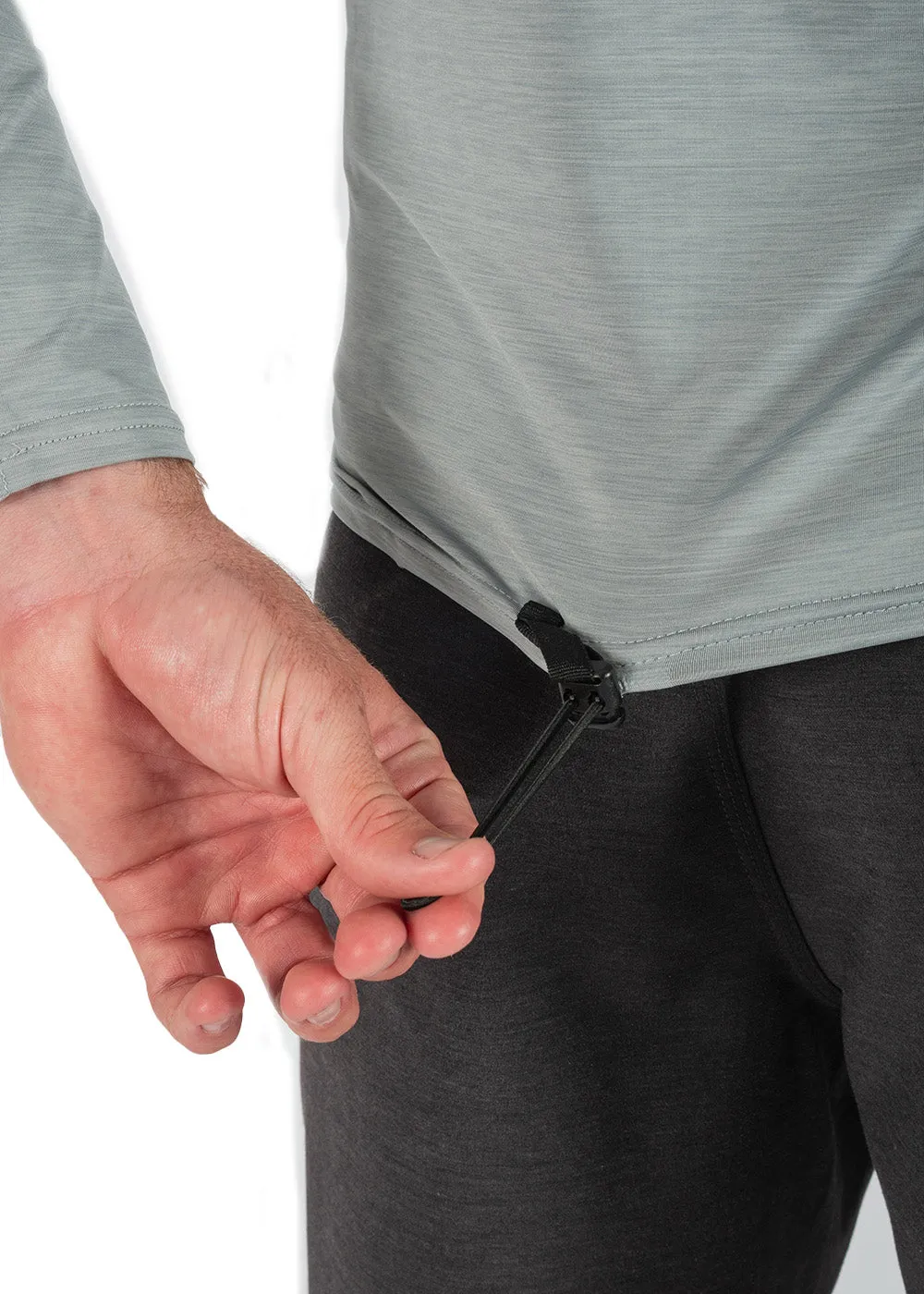 Warm Seas Eco Hooded LS Rash Guard sold by VISSLA product image thumbnail 3