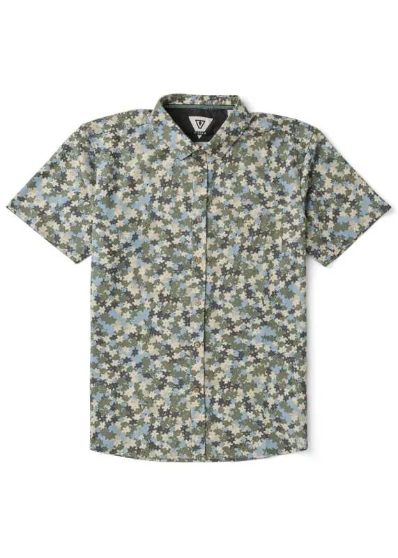 Jungalo Hybrid Eco Short Sleeve Shirt made by VISSLA