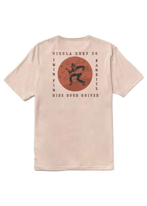 Bandit Organic Tee made by VISSLA