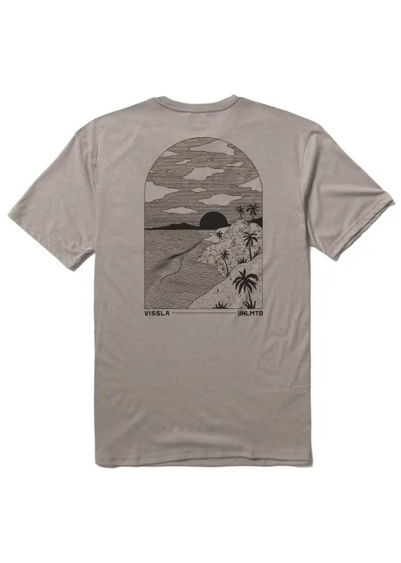 Cliffside Comp Lite Eco Drirelease Tee made by VISSLA