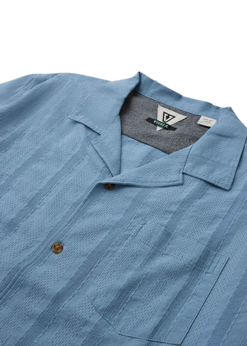Quatro Casas Eco Short Sleeve Shirt sold by VISSLA product image thumbnail 3