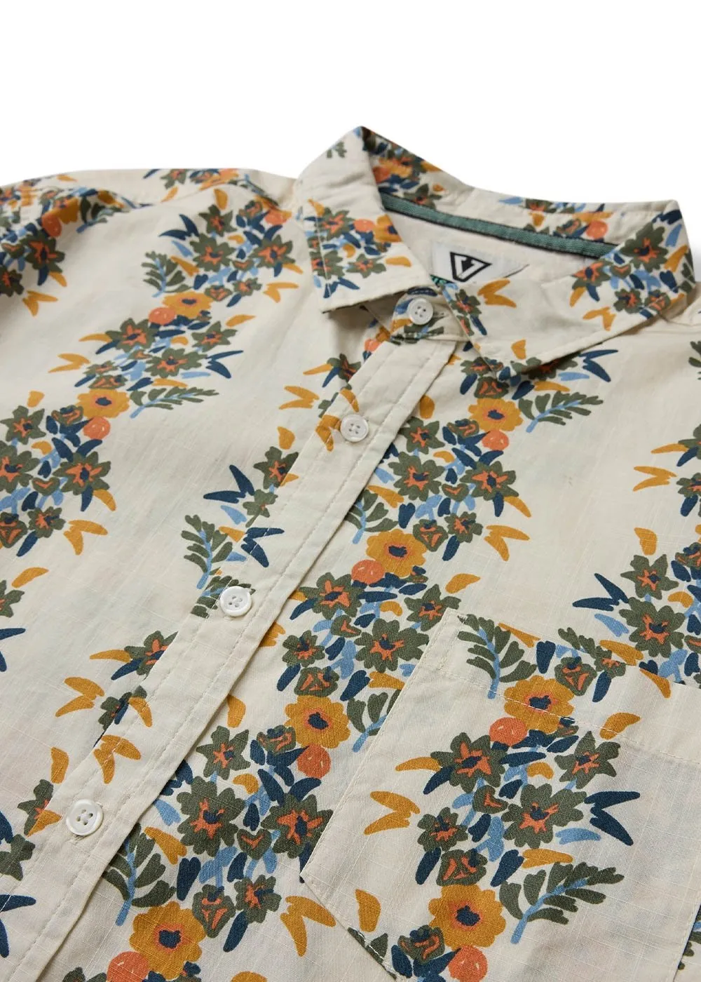 Voodoo Vines Hybrid Eco Short Sleeve Shirt sold by VISSLA product image thumbnail 4