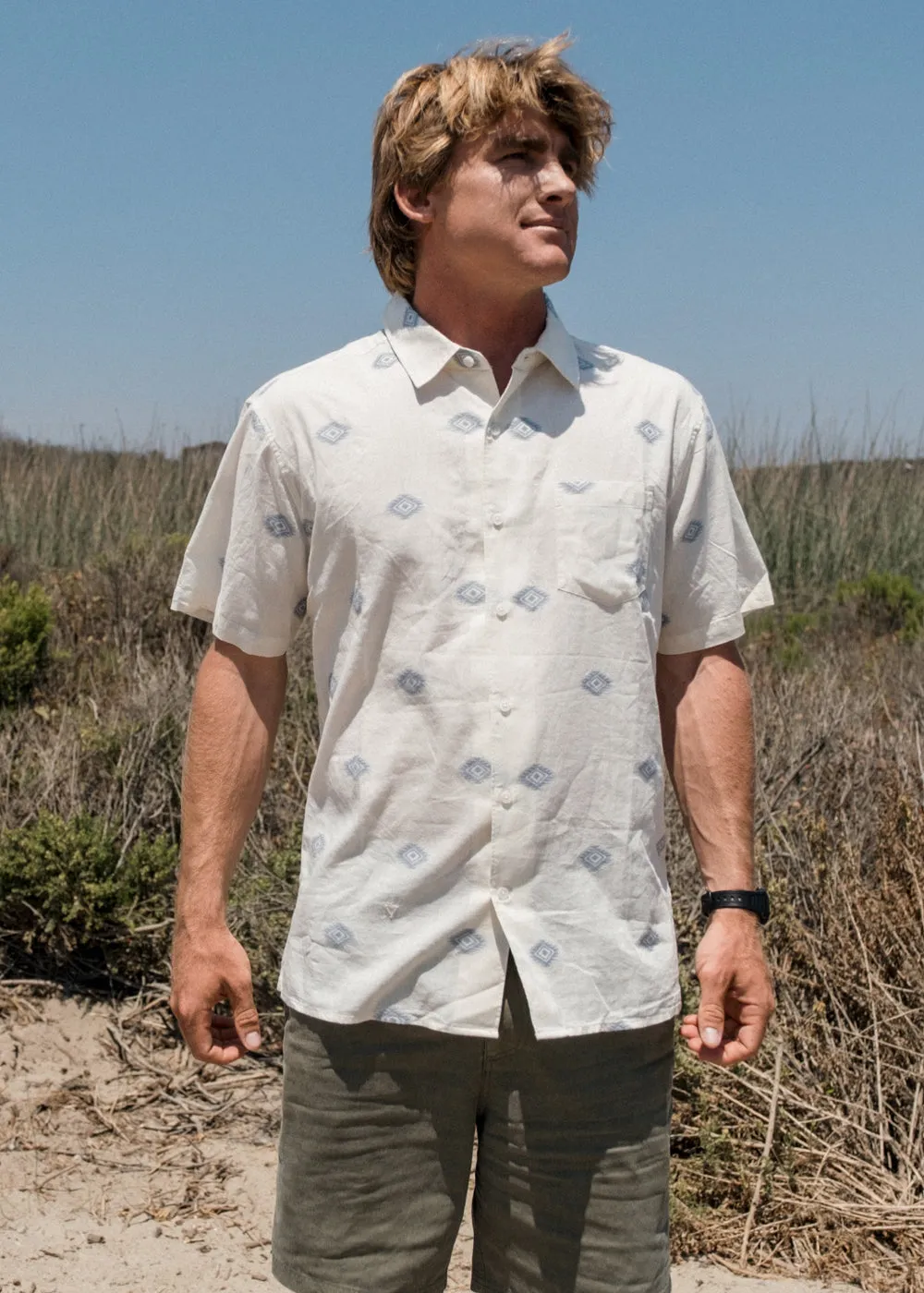 Cabo Nights Short Sleeve Shirt sold by VISSLA product image thumbnail 2