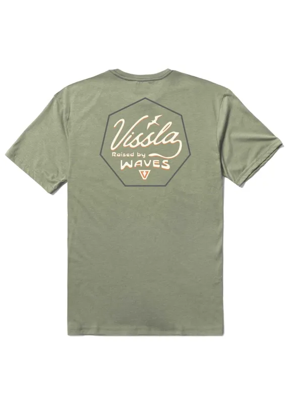 Raised By Comp Lite Eco Drirelease Tee made by VISSLA