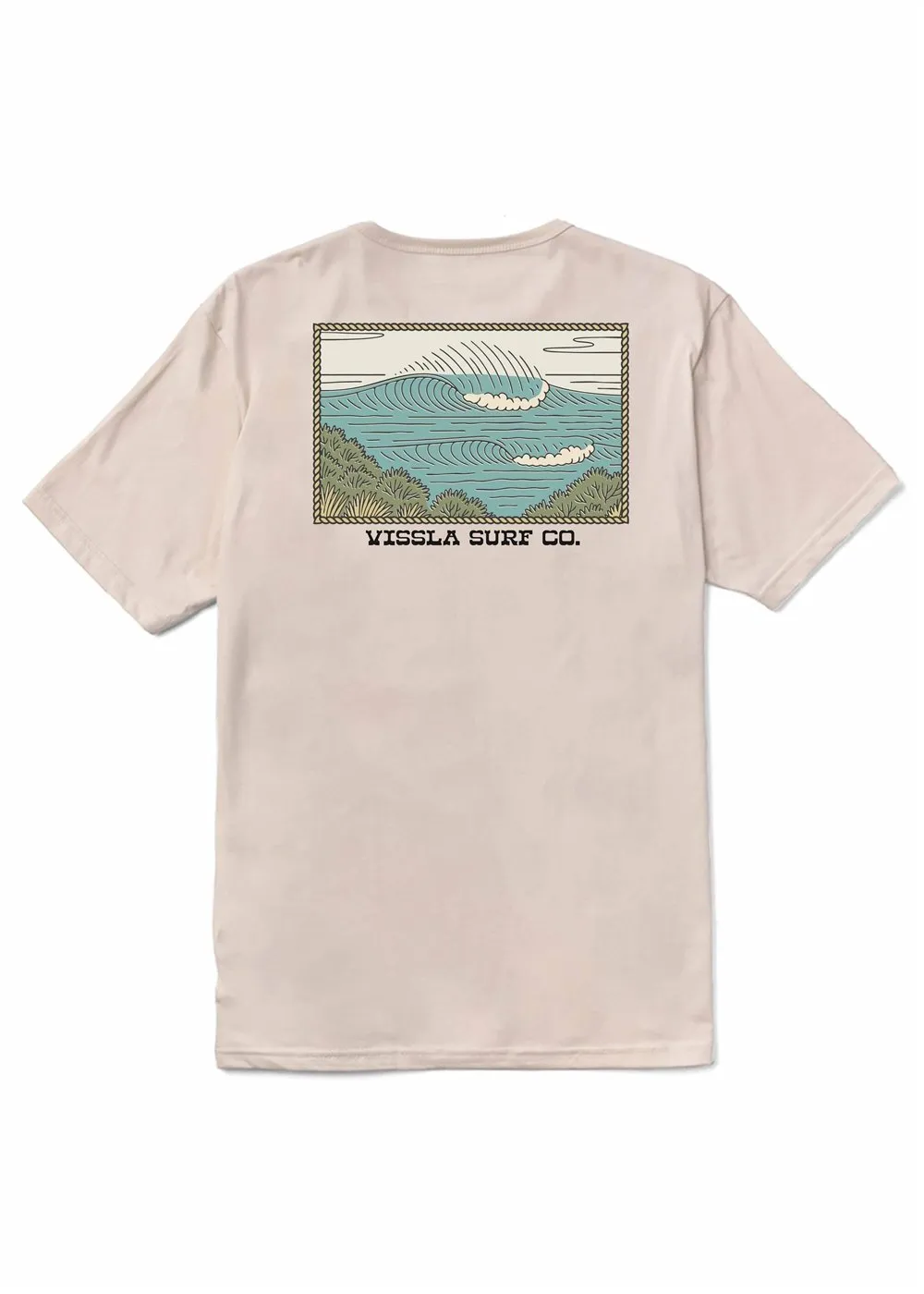 Lowers Organic Tee sold by VISSLA