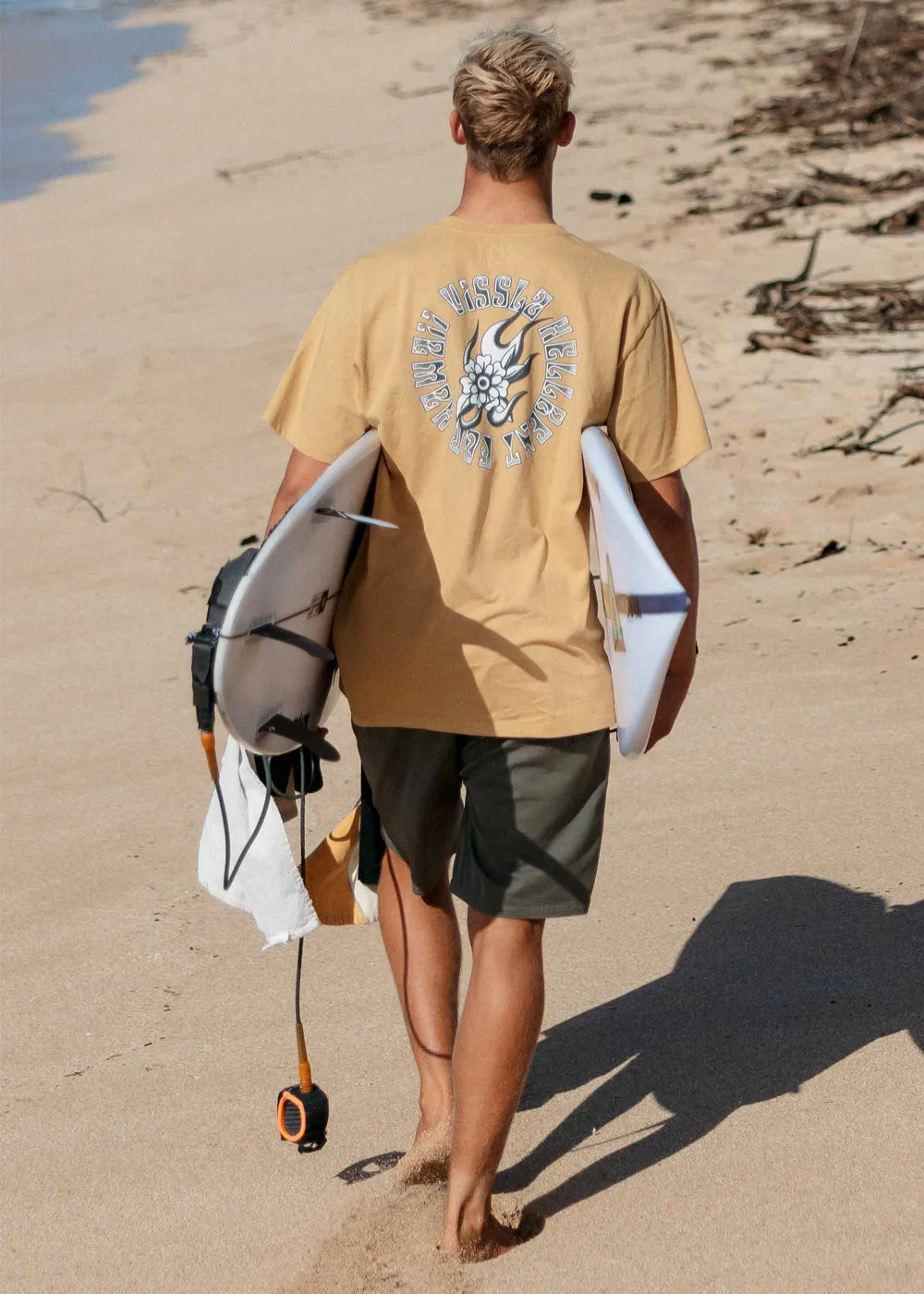 Helloha SS Heavyweight Tee sold by VISSLA product image thumbnail 2