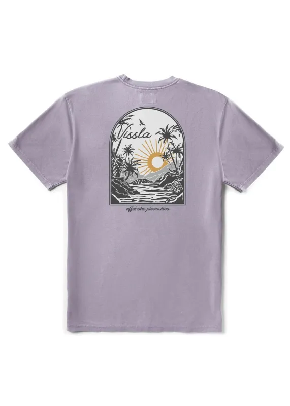 Sunset Shadows Cosmic Wash Ss Tee made by VISSLA