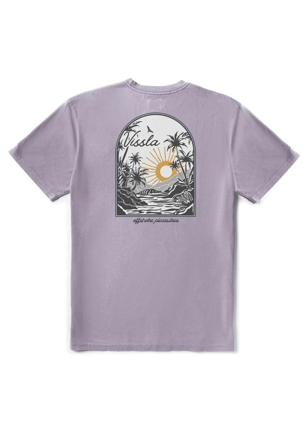 Sunset Shadows Cosmic Wash Ss Tee sold by VISSLA
