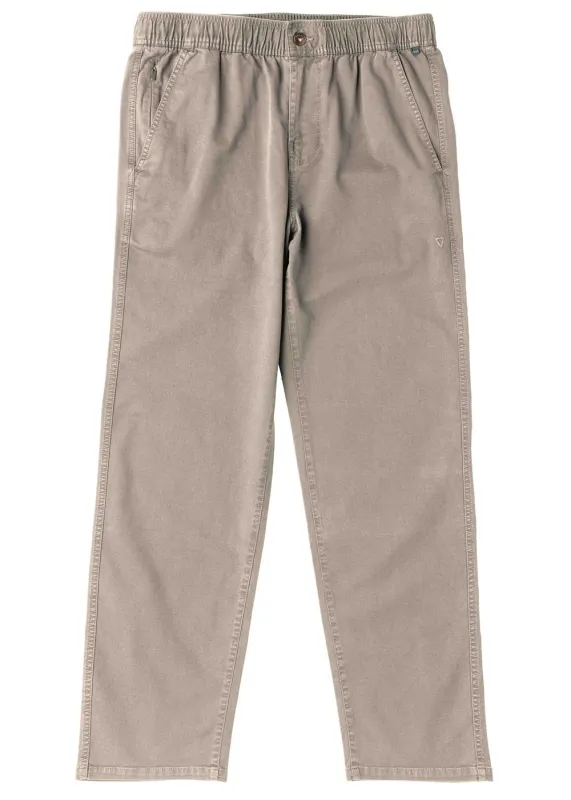 El Capitan Hybrid Elastic Pant made by VISSLA