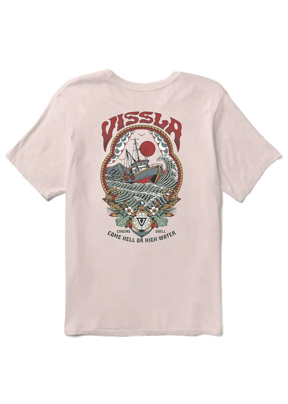 High Water Organic Pkt Tee sold by VISSLA