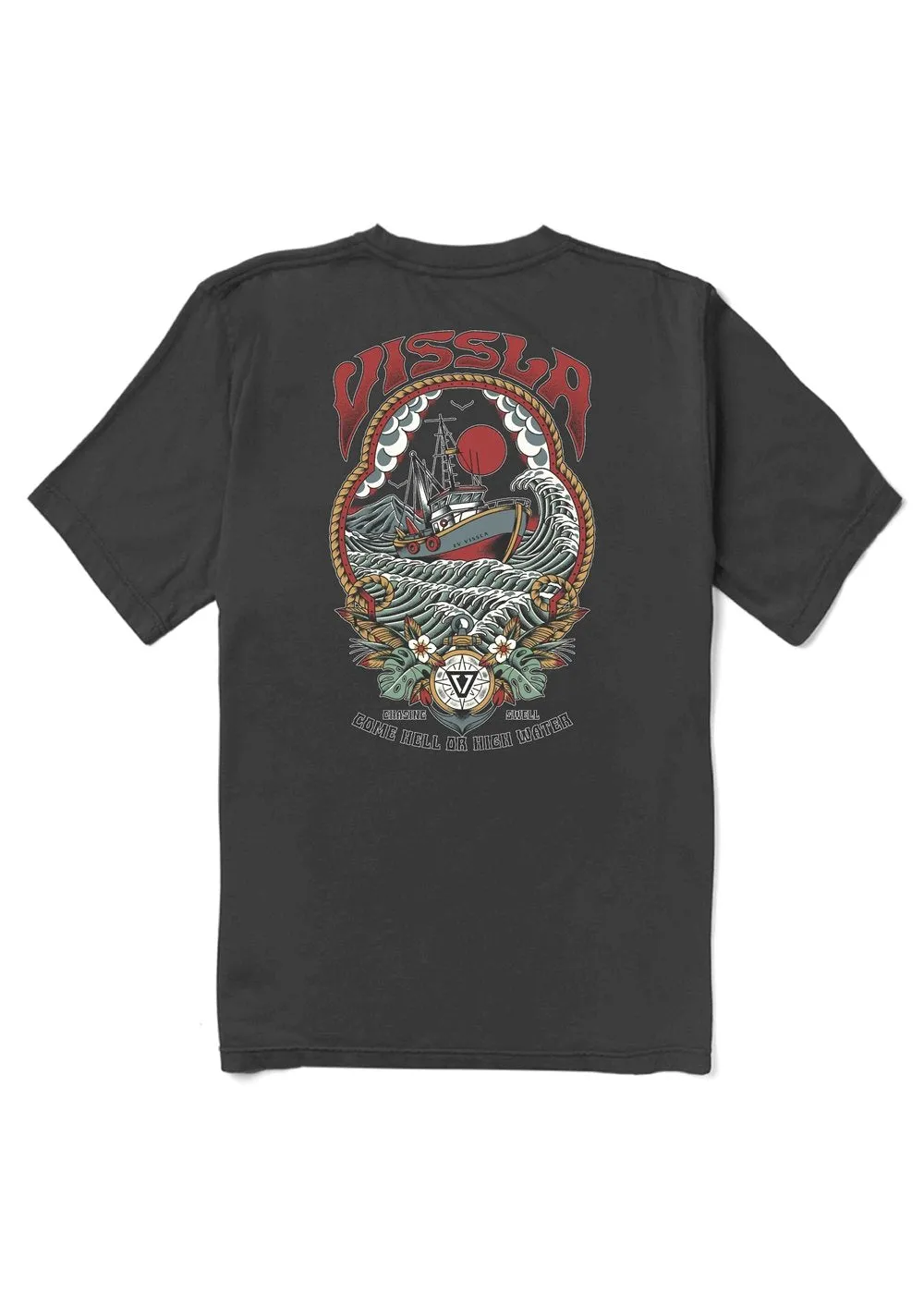 High Water Organic Pkt Tee sold by VISSLA