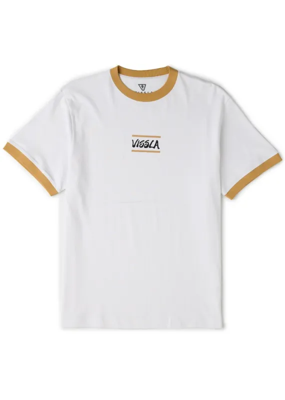 Dialect Heavyweight Ringer Organic Tee made by VISSLA